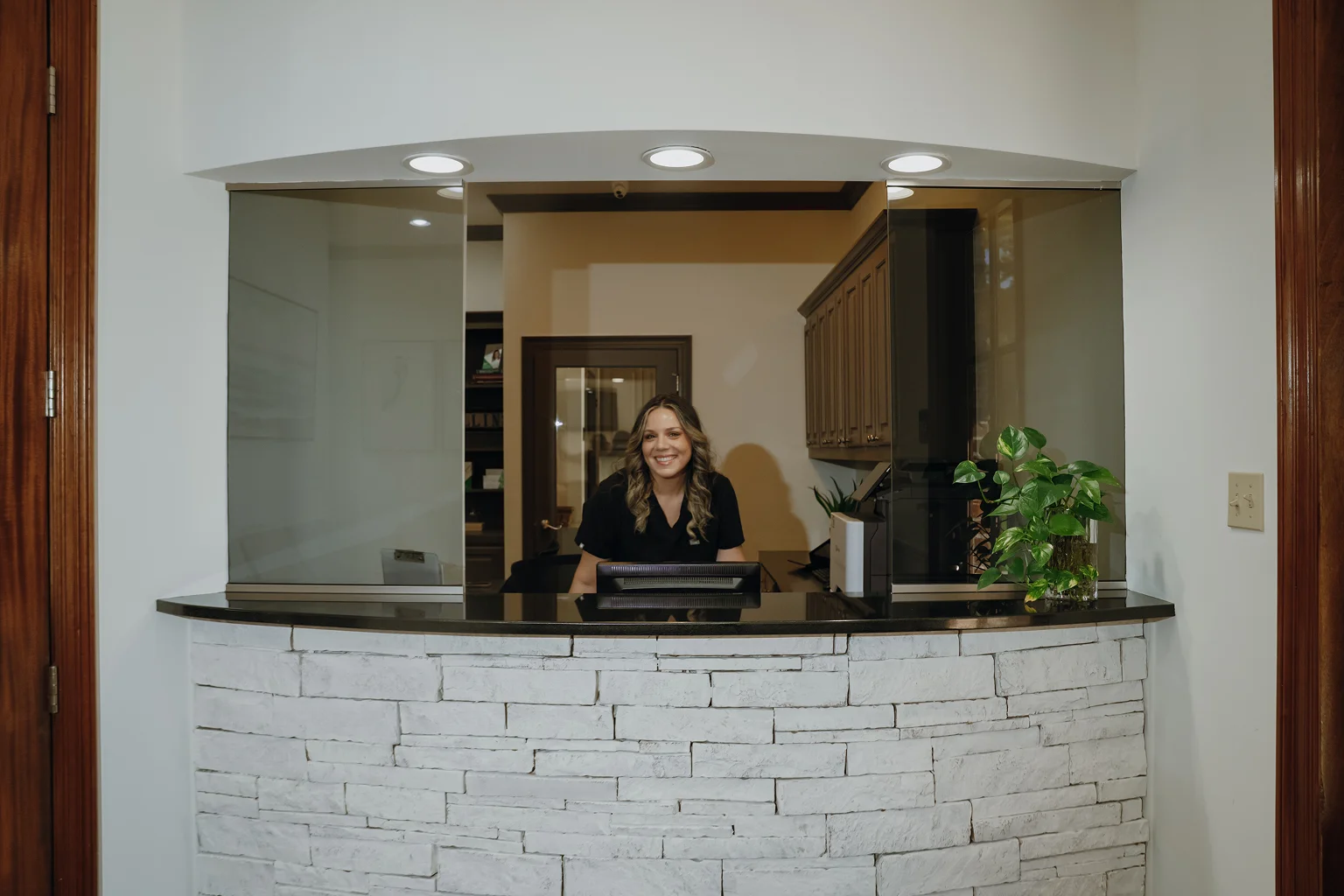 Front Desk Smiling - meet our team